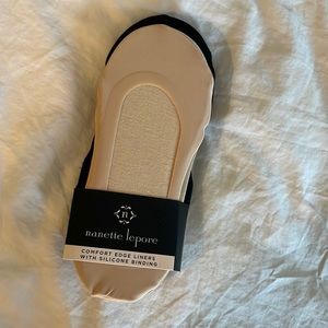 3 for $10 or NWT FREE ADD ON Nanette Lapore no shows liners with silicone